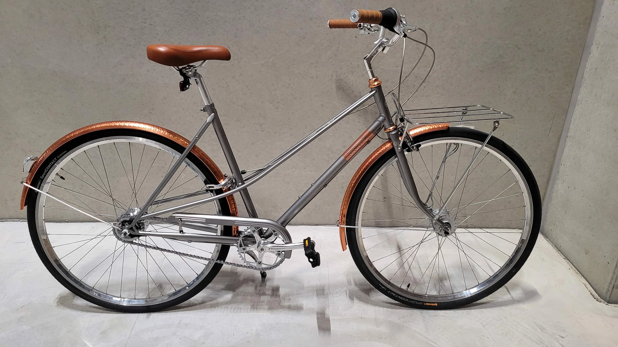 Creme Cycles Caferacer Lady Doppio 7 - Gris 4 Creme Cycles Caferacer Lady Doppio 7 - Gris – Image 2