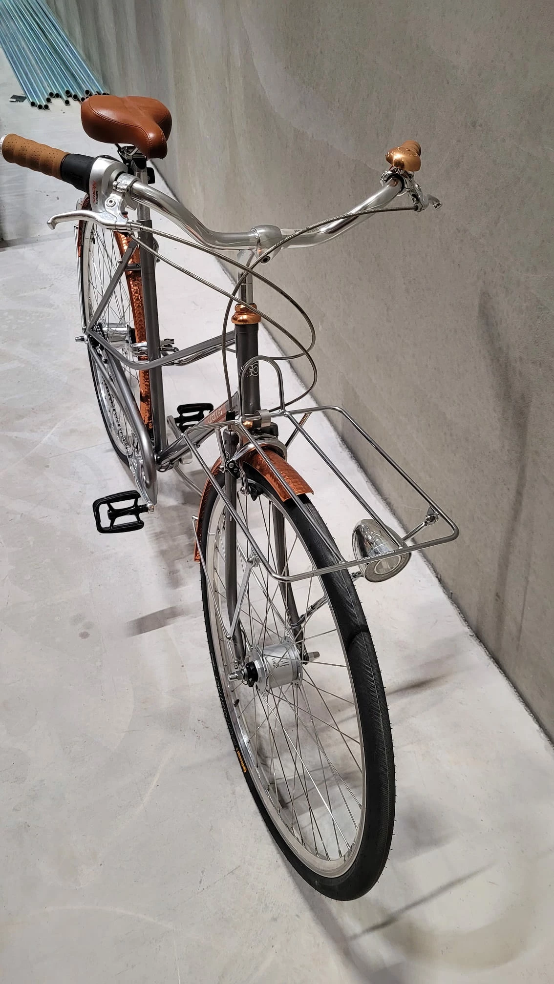 Creme Cycles Caferacer Lady Doppio 7 - Gris 6 Creme Cycles Caferacer Lady Doppio 7 - Gris – Image 4