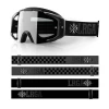 LOOSE RIDERS Lunettes De Protection Race Slate - Noir/Gris